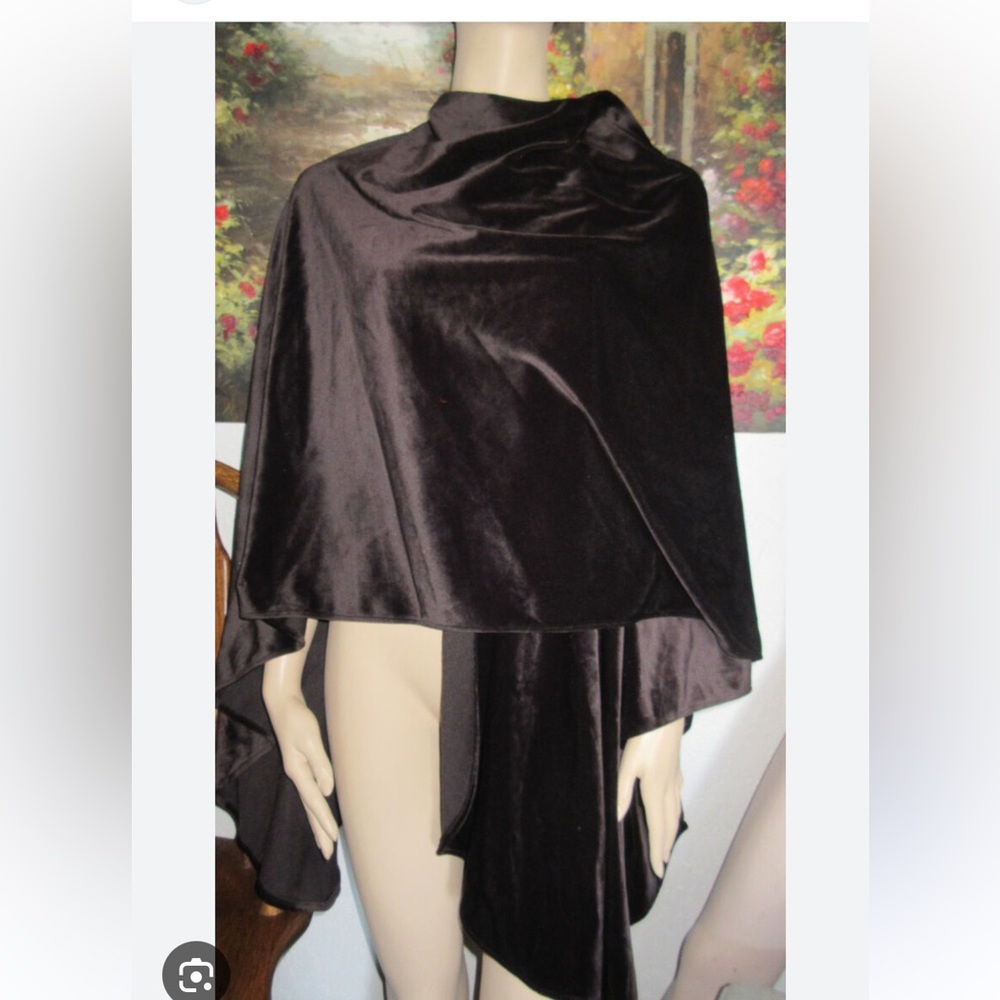 NWT A Brod Dark Cape.